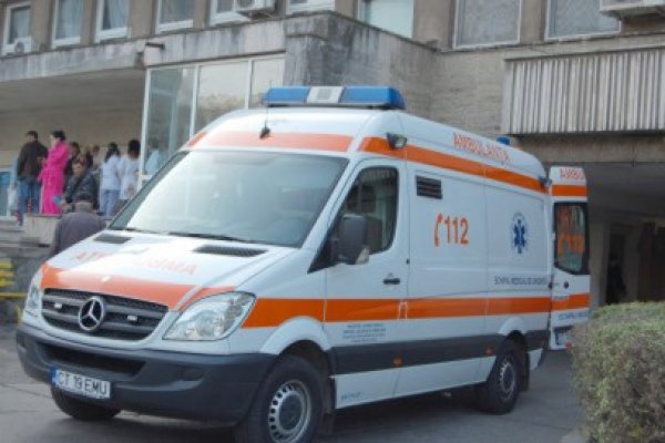 Carambol, la trecerea de pietoni: un bărbat a fost accidentat